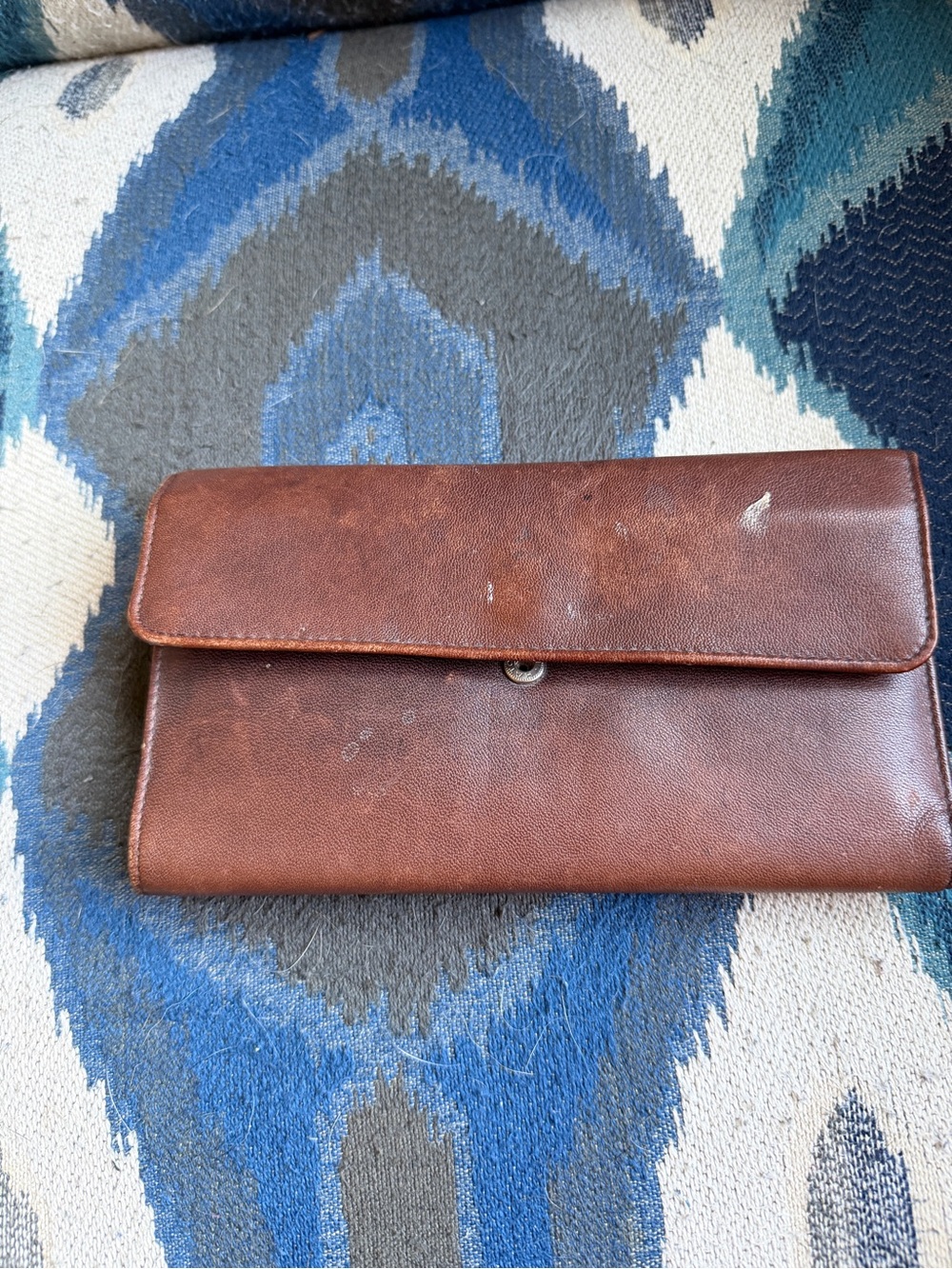 Vintage Classic Brown Leather Wallet